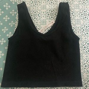 Fashion Q Black Crop Top